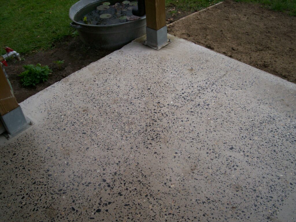 Bestaande beton afvlakken fase 1